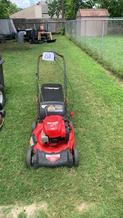 Troy bilt lawn mower