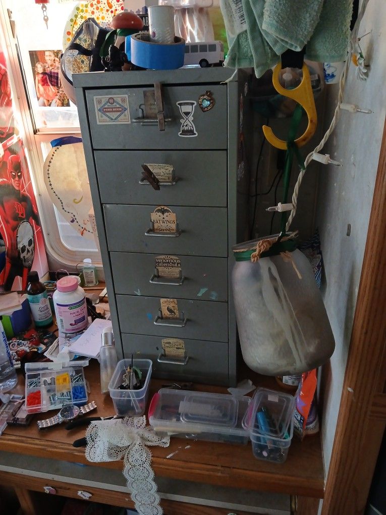 Mini File Cabinet