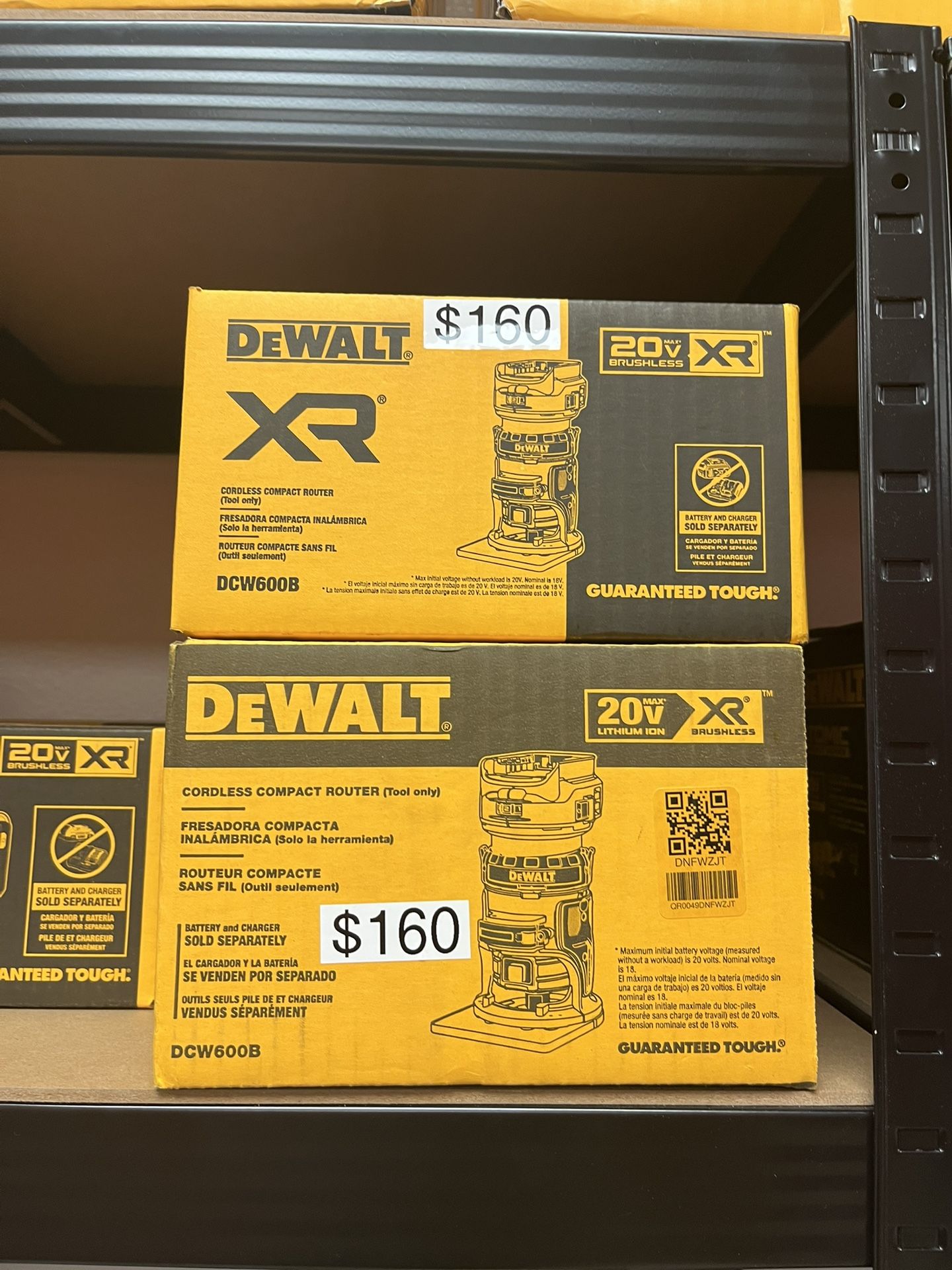 Dewalt Cordless compact Router Tool Only
