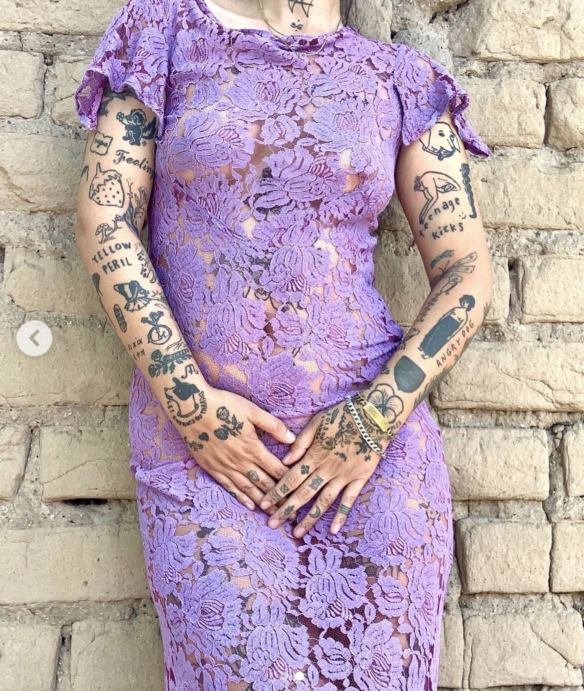 Light Purple Vintage Dress