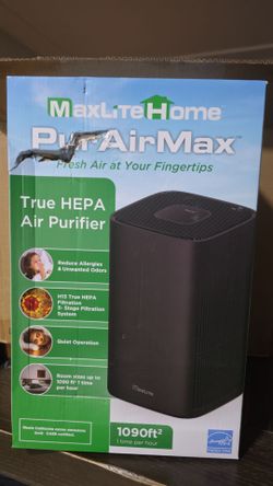 MaxLite Home PurAirMax True HEPA Air Purifier