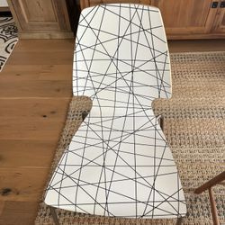 IKEA Black And White Chair