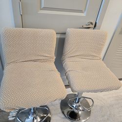Barstool chair covers - set of 2