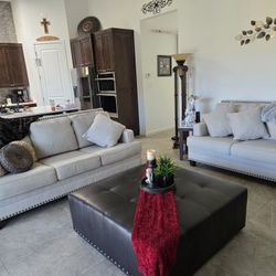 Sofa and love seat 1 year old