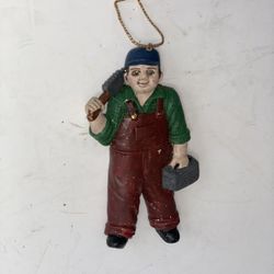 Disney Christmas Ornament Working Man