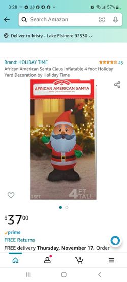 African American Santa