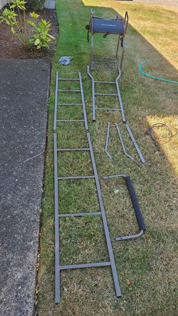 Field and stream look out delux 15’ ladder ergo mesh seat