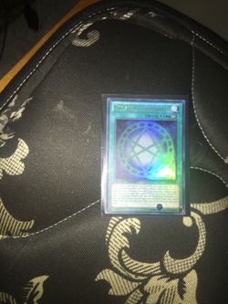 The seal of orichalcos yugioh card perfect condition