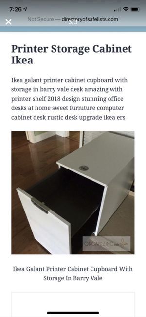 Ikea Galant Printer Cabinet For Sale In Austin Tx Offerup