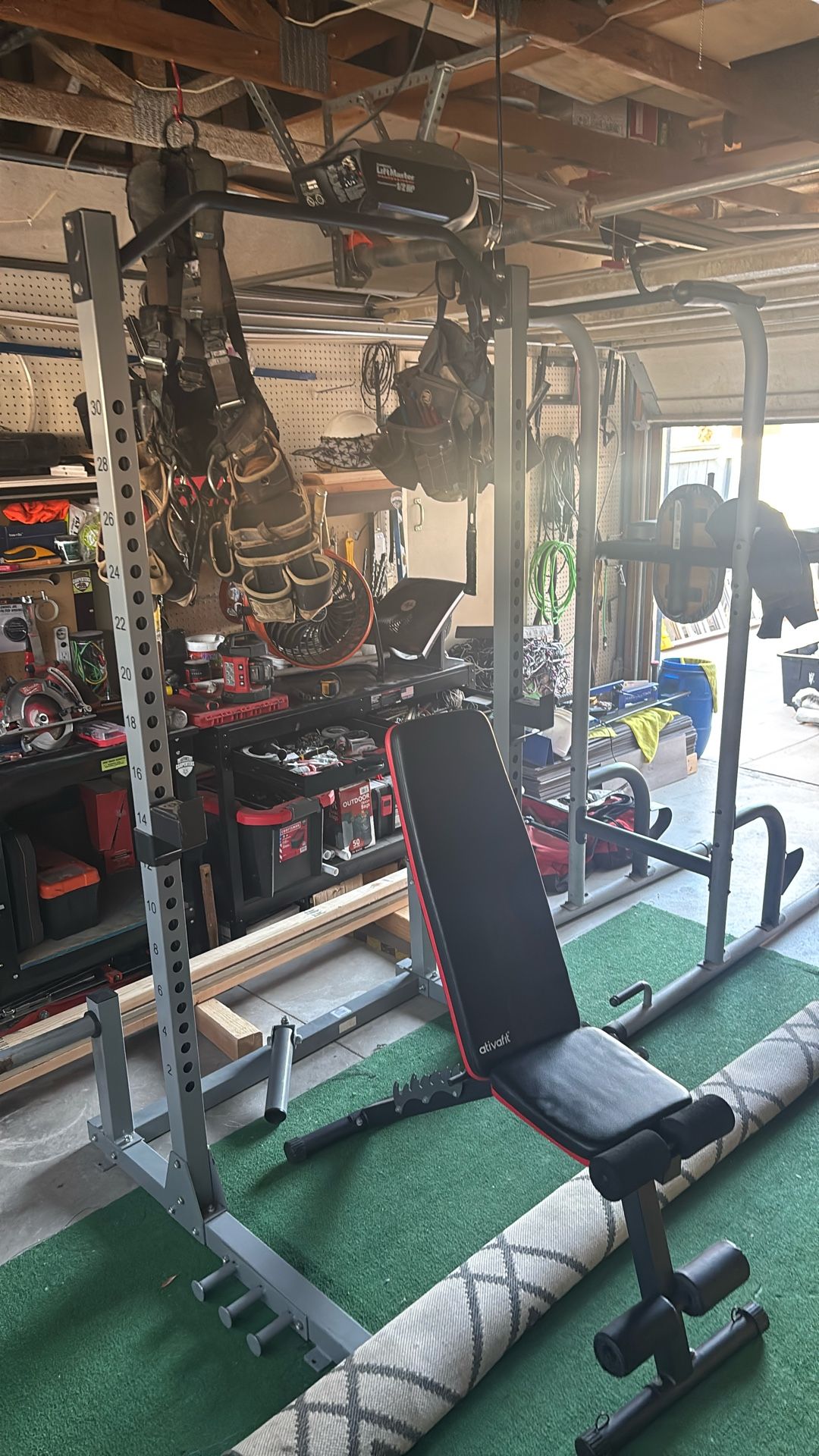 Squat, Rack, And Bench