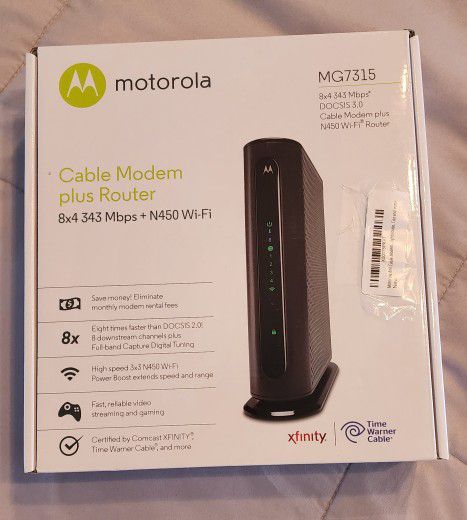 Motorola Cable (Wifi) Router