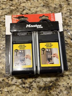 Master Lock Portable Lock Box