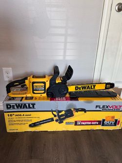 Dewalt FLEXVOLT 60V 16in. Brushless Chainsaw (Tool Only)