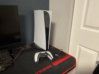 Ps5 with controller and charging cable