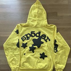 Sp5der Hoodie Gold
