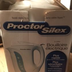 New electric kettle 