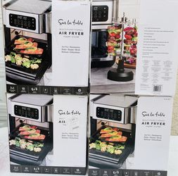 Sur La Table 13-Quart XL Large Multifunctional Food Digita Air Fryer + Rotisserie