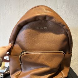 Micheal Kors Brown Backpack 