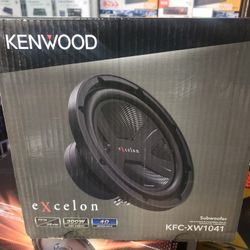10" KENWOOD EXCELON SUBS