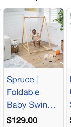 baby swing never used