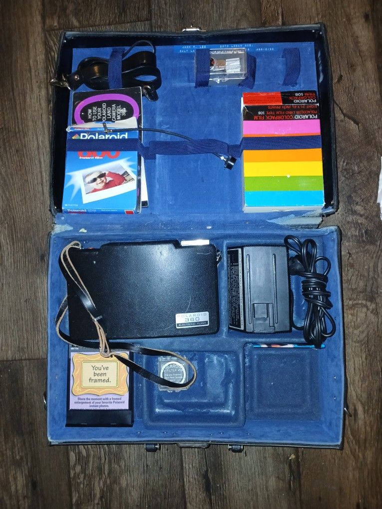 Vintage Polaroid 360 Camera