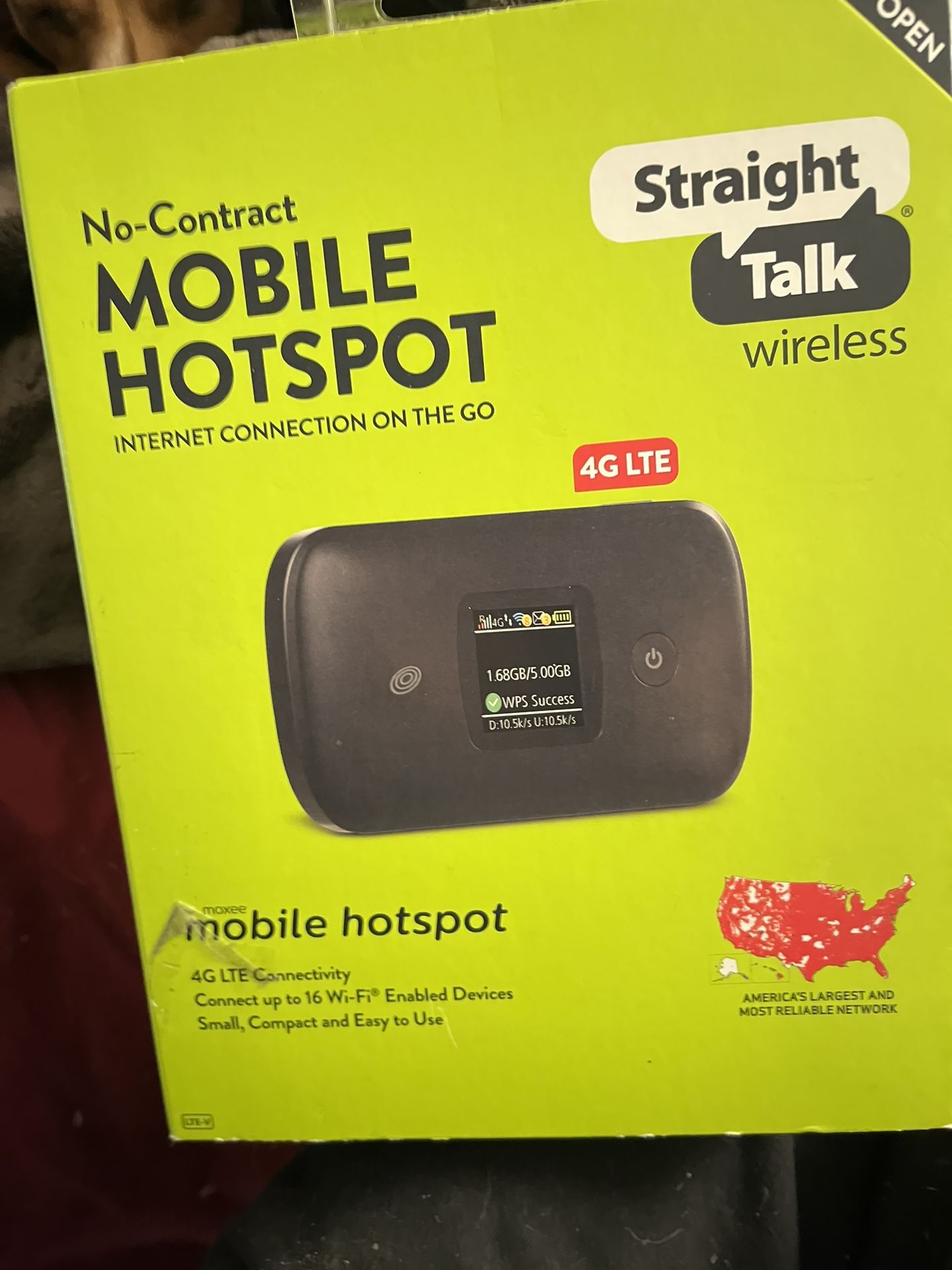 Straight talk, mobile hotspot