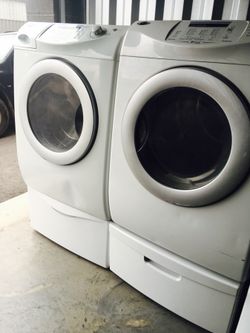 Maytag washer and dryer