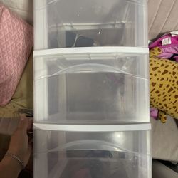 3 TIER STORAGE DRAWERS 