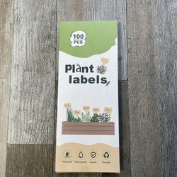 200 pcs Plant Labels T Type 3.9” x 2.4” Waterproof PVC Garden Markers for Plants