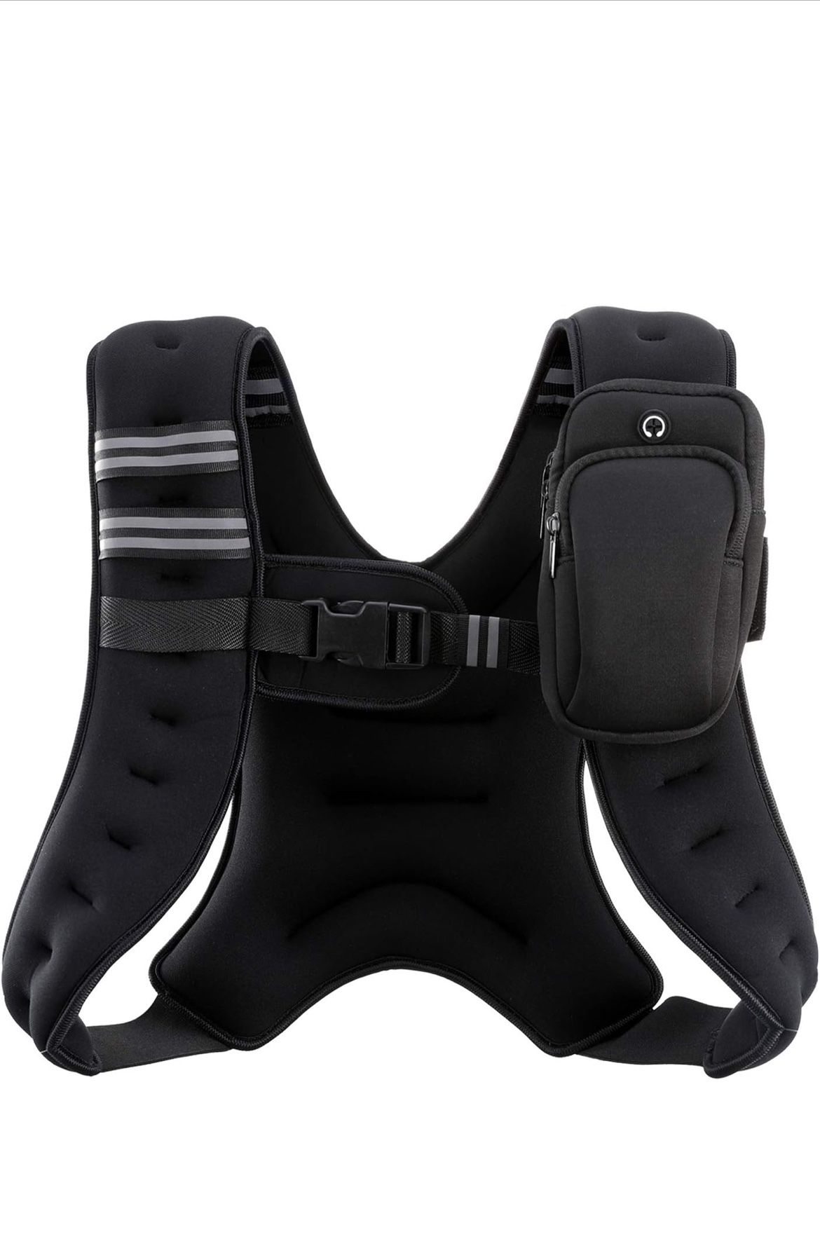 Black Weighted Vest