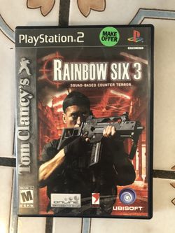 PlayStation 2 Rainbow Six 3