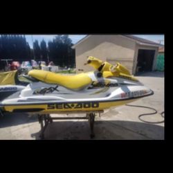 99 SEADOO GSX 800 CC FUEL INJECTED FULL PUMP REBUILD  NEW WEARING LEGAL ON ALL LAKES LAKE READY