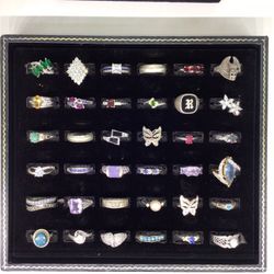 925 Sterling Silver Rings 