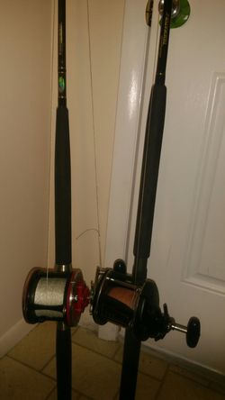 2 Penn rod and reel combos