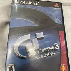 Gran Turismo 3 A-spec for PS2 Details In Description
