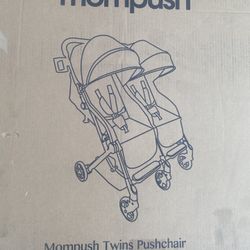Mompush Double Stroller