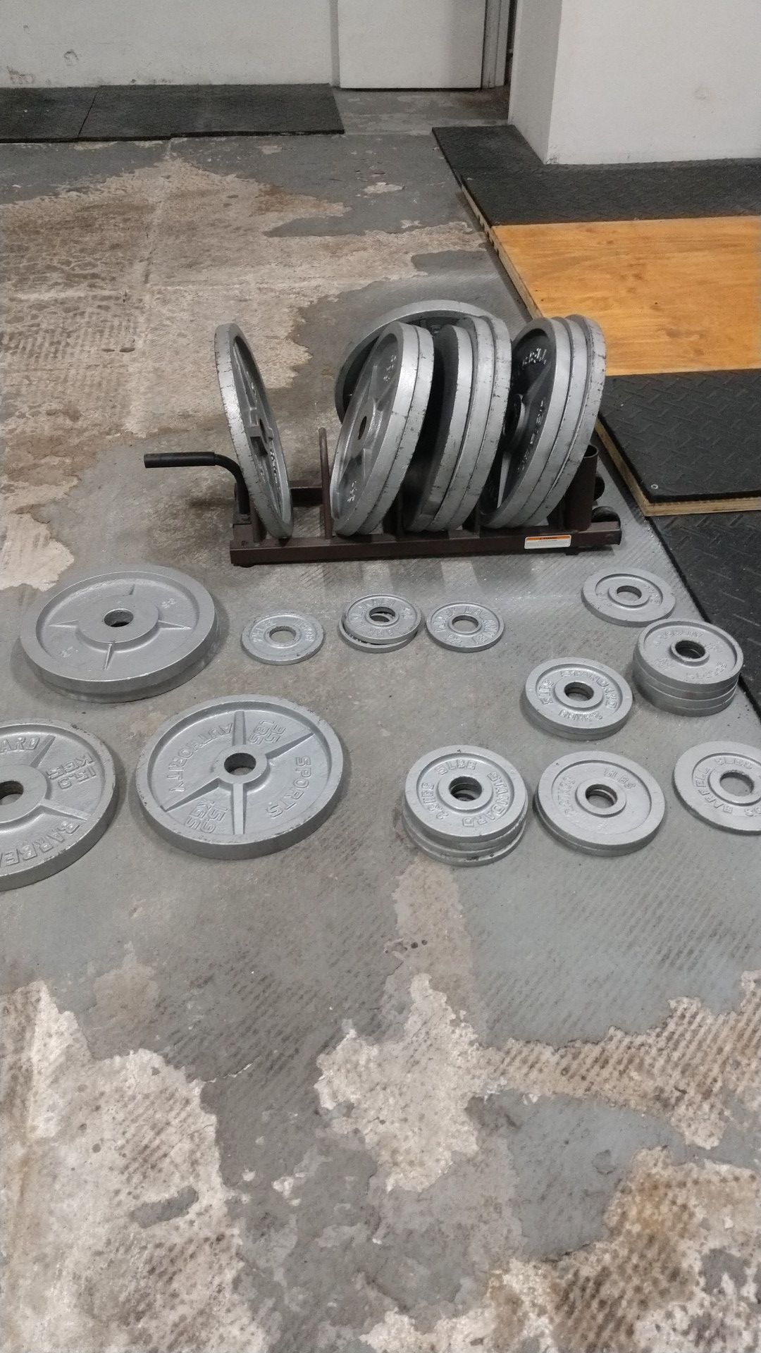 Steel Olympic Weights Plates