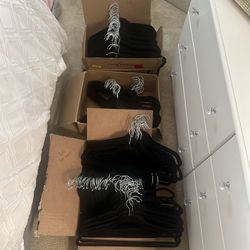 Black Velvet Hangers 