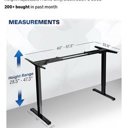 Sit Stand Desk Frame