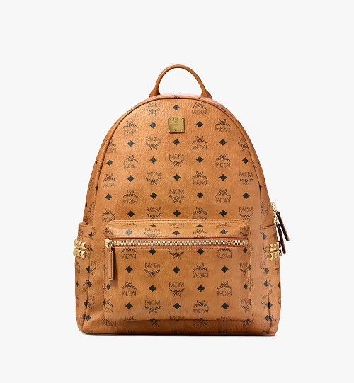 MCM STARK SIDE STUDS BACKPACK IN VISTEOS
