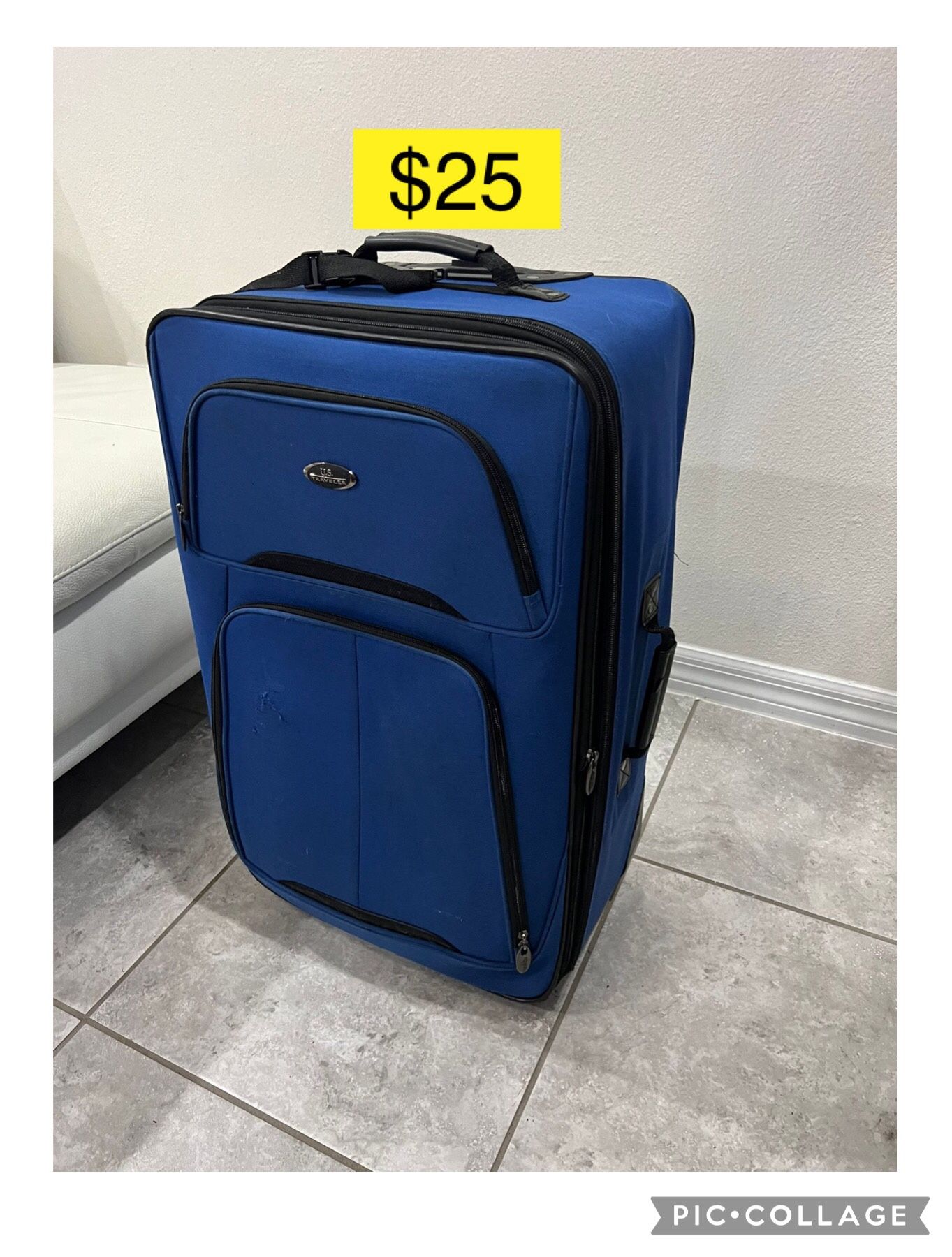 Medium luggage, suitcase 28" High / Maleta mediana usada
