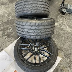 Lexus IS F Sports Genuine  BBS 19 inch Performance Forged Aluminum Wheels
