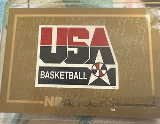 NBA Hoops USA Basketball gold insert