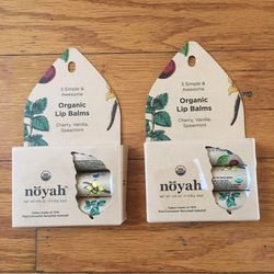 New Organic Lip Balms 6 Pcs