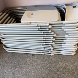 Folding Chairs – Heavy Duty – $15 Each (30 Available)