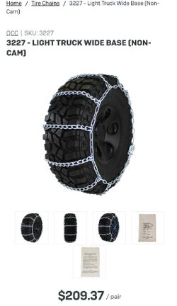 Tire Chains NEW!!