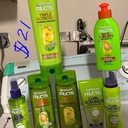 $21 Garnier Fructics Bundle 