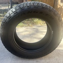 4 Goodyear Wrangler Tires LT275/65R20