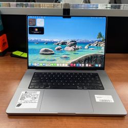 MacBook Pro 2021 32GB RAM 512GB SSD with Store Warranty and Financing Available!