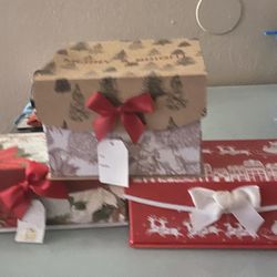 New Christmas boxes